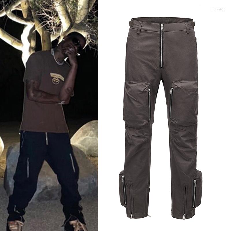Men's Pants Muiti-pockets Drawstring Overalls Mens High Street Retro Straight Casual Oversize Cargo Safari Style Loose Trousers, Black
Men's Pants Muiti-pockets Drawstring Overalls Mens High Street Retro Straight Casual Oversize Cargo Safari Style Loose Trousers, Black