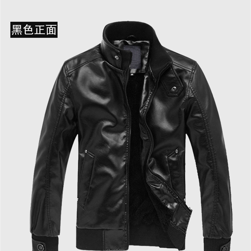 Men's Leather Faux Leather spring Autumn Korean version men's fashion casual cool PU leather jacket wholesale 220913