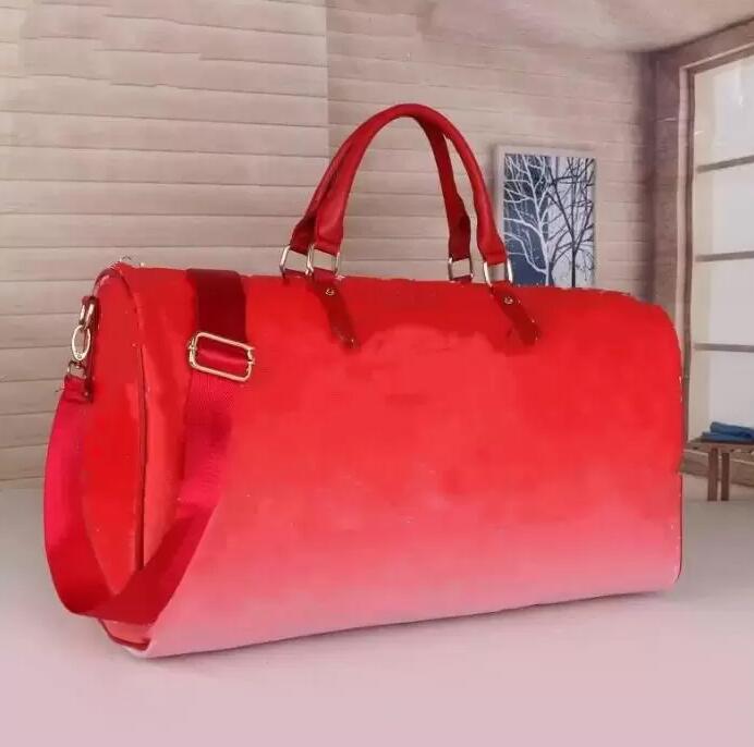 Duffle Bag brown black Bandouliere Luggage Bags 55 Travel Men Women Giraffe 50 designer sport tote handbags overnight duff