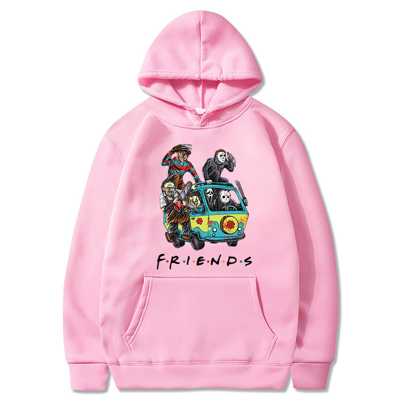 Men s Hoodies Sweatshirts Halloween Horror Friends Pennywise Michael Myers Jason Pullover Autumn Unisex 220914