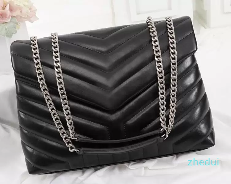 Designer Luxury YYSL Bags For Womens Handbags Crossbody Purses YSLitys large Capacity Versatile The Tote Bag Loulou Multicolour Fashion Leather Wallet Z3IF, Gold chain black bags style 2
Designer Luxury YYSL Bags For Womens Handbags Crossbody Purses YSLitys large Capacity Versatile The Tote Bag Loulou Multicolour Fashion Leather Wallet Z3IF, Gold chain black bags style 2