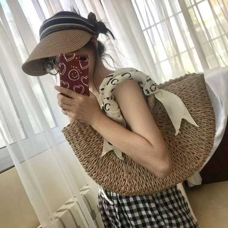 evening bag Women handbags WOODY Tote shopping bag handbag Wicker Woven hobo fashion linen Large Beach Straw bags luxury designer travel
evening bag Women handbags WOODY Tote shopping bag handbag Wicker Woven hobo fashion linen Large Beach Straw bags luxury designer travel