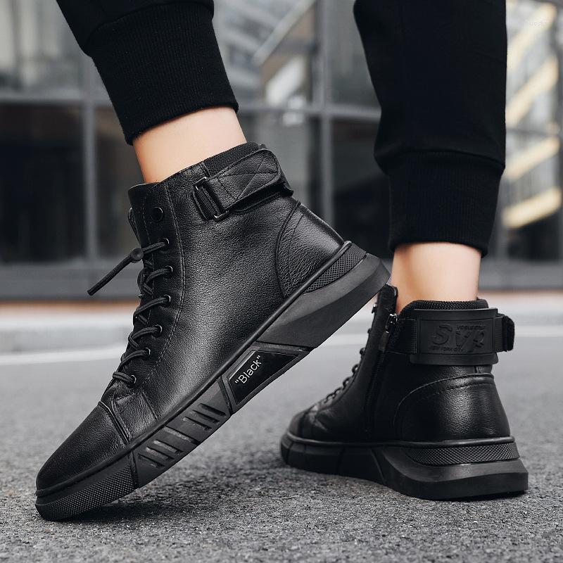 Boots Men Leather Winter Warm Snow High Quality Plus Cotton Mens Casual Shoe Fashion Zipper Rubber Ankle, K99 black
Boots Men Leather Winter Warm Snow High Quality Plus Cotton Mens Casual Shoe Fashion Zipper Rubber Ankle, K99 black