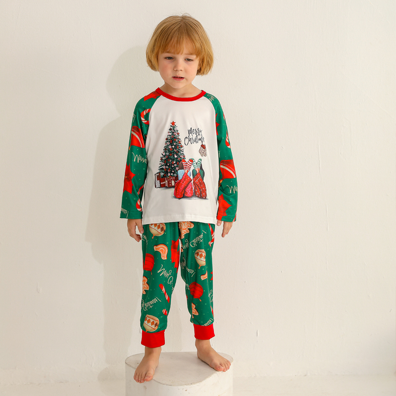 Family Matching Outfits Christmas Family Matching Pajamas Set Family Look Mother Daughter Father Baby Kids Sleepwear Mommy and Me Nightwear Clothes 22