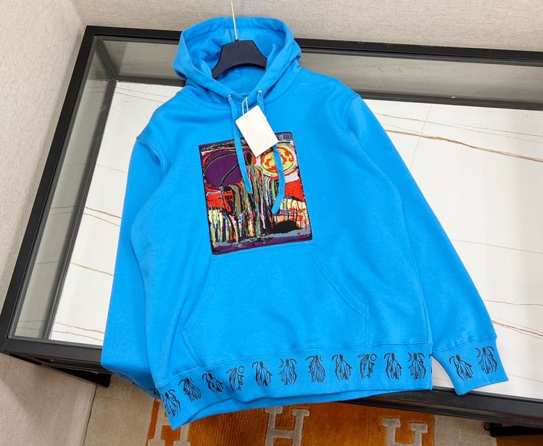 Autumn and winter new designer hoodie fashion printing design loose version of the top brand luxury mens hoodie, Blue
Autumn and winter new designer hoodie fashion printing design loose version of the top brand luxury mens hoodie, Blue