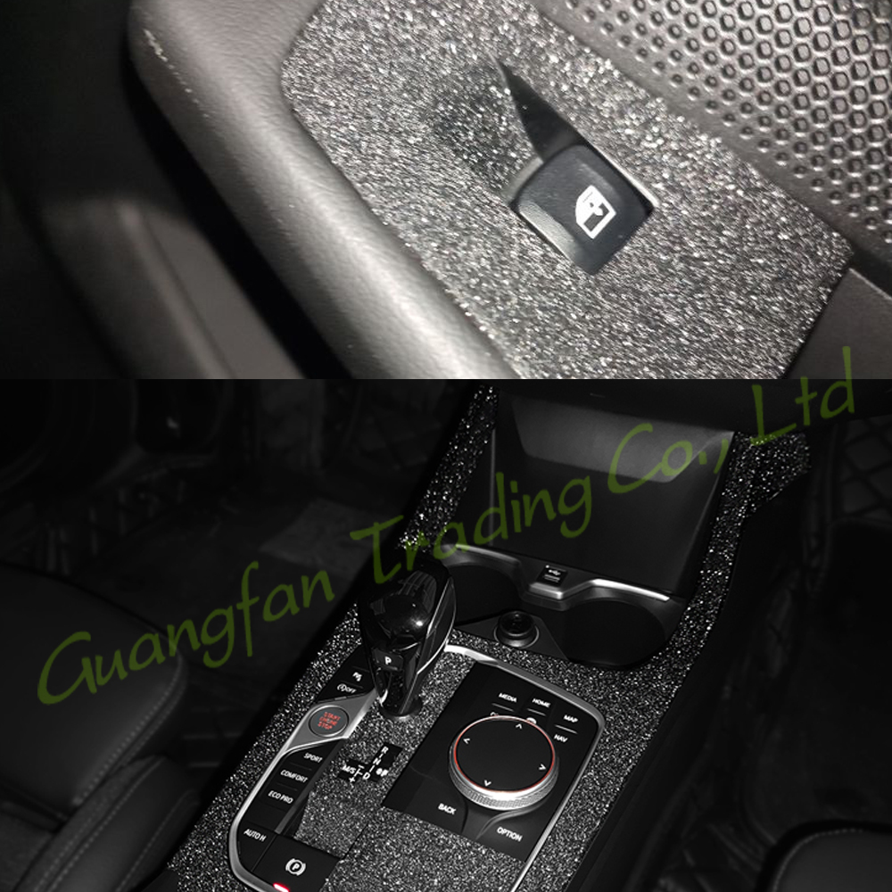 3D/5D Carbon Fiber Car Interior Center Console Cover Color Change Molding Sticker Decals For BMW 2 Series G42 2020-2021