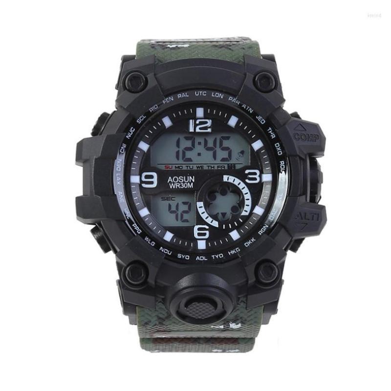 Wristwatches Outdoor Sports Electronic Digital Watch Fashion Men Multifunctional Waterproof Led, Red
Wristwatches Outdoor Sports Electronic Digital Watch Fashion Men Multifunctional Waterproof Led, Red