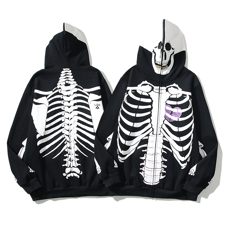 New Men Streetwear High Street Jackets Skull Skeleton Print Hoodie Cardigan Oversized Casual Sweatshirt Fashion Vintage Coats Dead Serious Dark Wind fleece Hoodie, Extra not product
New Men Streetwear High Street Jackets Skull Skeleton Print Hoodie Cardigan Oversized Casual Sweatshirt Fashion Vintage Coats Dead Serious Dark Wind fleece Hoodie, Extra not product