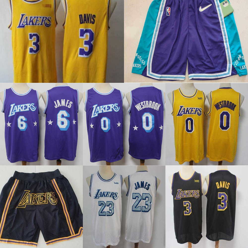 Basketball Jerseys Shorts Los Angeles''Lakers''Men Jersey Lebron 23 6 James 0 Russell Westbrook 39 DWight Howard Anthony 3 Davis, Color
Basketball Jerseys Shorts Los Angeles''Lakers''Men Jersey Lebron 23 6 James 0 Russell Westbrook 39 DWight Howard Anthony 3 Davis, Color