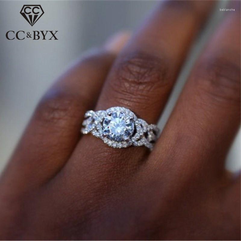 Wedding Rings For Women Round Stone Cubic Zirconia Classic Jewelry Ring Bridal Engagement Gift Accessories 2200
Wedding Rings For Women Round Stone Cubic Zirconia Classic Jewelry Ring Bridal Engagement Gift Accessories 2200