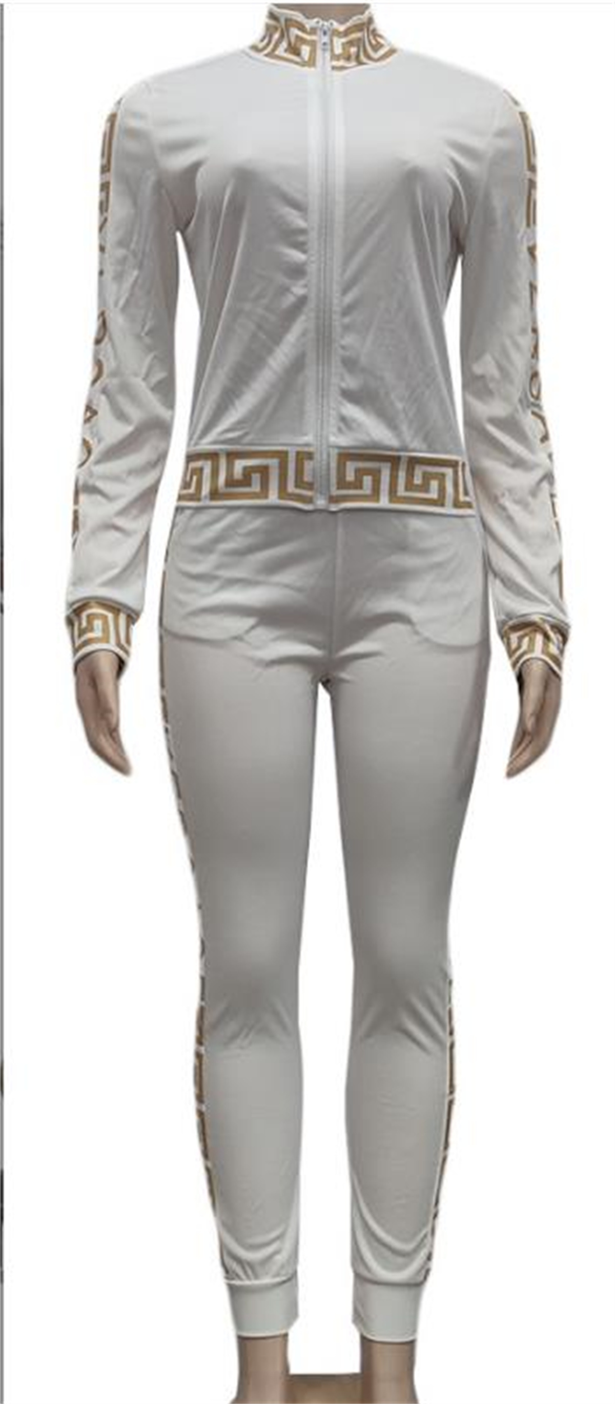 Fashion Womens Sweaters Sports Tracksuits Joggers Two Piece Sets Jackets Drawstring Zip Outfits hoodies and Sport Pants Casual Outfits jogger Suits