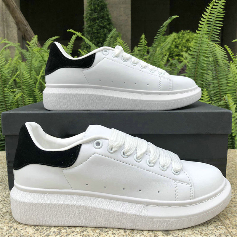 Designer Casual Shoes Flats Platform Shoes White Black Sole Leather Luxury Velvet Suede Womens Espadrilles Trainers Mens Women Alexander Lace Up, Color 4 
Designer Casual Shoes Flats Platform Shoes White Black Sole Leather Luxury Velvet Suede Womens Espadrilles Trainers Mens Women Alexander Lace Up, Color 4