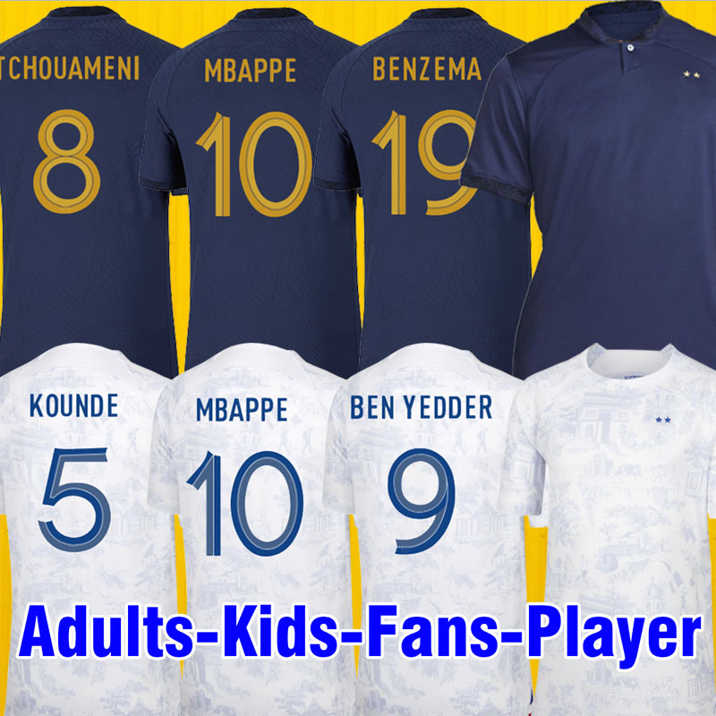 2022 French club soccer jersey BENZEMA MBAPPE GRIEZMANN jersey World cup franceS POGBA GIROUD KANTE Maillot de foot Maillots kids kit Men football shirts 10014 tops, Home kids
2022 French club soccer jersey BENZEMA MBAPPE GRIEZMANN jersey World cup franceS POGBA GIROUD KANTE Maillot de foot Maillots kids kit Men football shirts 10014 tops, Home kids