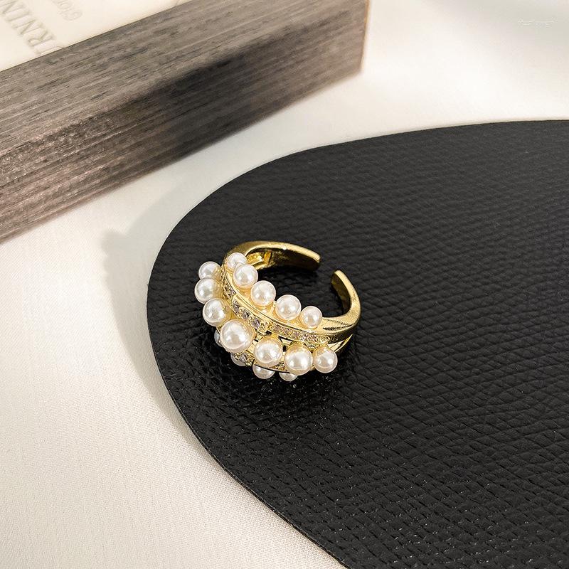 Cluster Rings 2022 Korean Exquisite Multi-layer Pearl Opening Ring Fashion Temperament Versatile Female Jewelry
Cluster Rings 2022 Korean Exquisite Multi-layer Pearl Opening Ring Fashion Temperament Versatile Female Jewelry