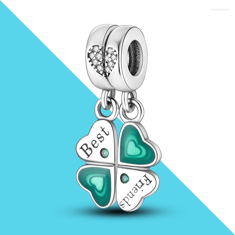 Charms Lucky Clover Separable Dangle Fit Original Charm Bracelet Diy Two Heart Pendant For Friend
Charms Lucky Clover Separable Dangle Fit Original Charm Bracelet Diy Two Heart Pendant For Friend
