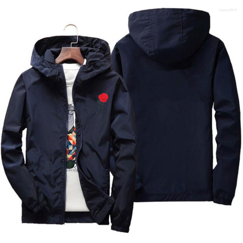 Men' Jackets Embroidery Rose Flower Windbreaker Jacket Men Women Jaqueta Masculina Hooded Bomber Skin Mens Famale Size -7XL, Red
Men' Jackets Embroidery Rose Flower Windbreaker Jacket Men Women Jaqueta Masculina Hooded Bomber Skin Mens Famale Size -7XL, Red