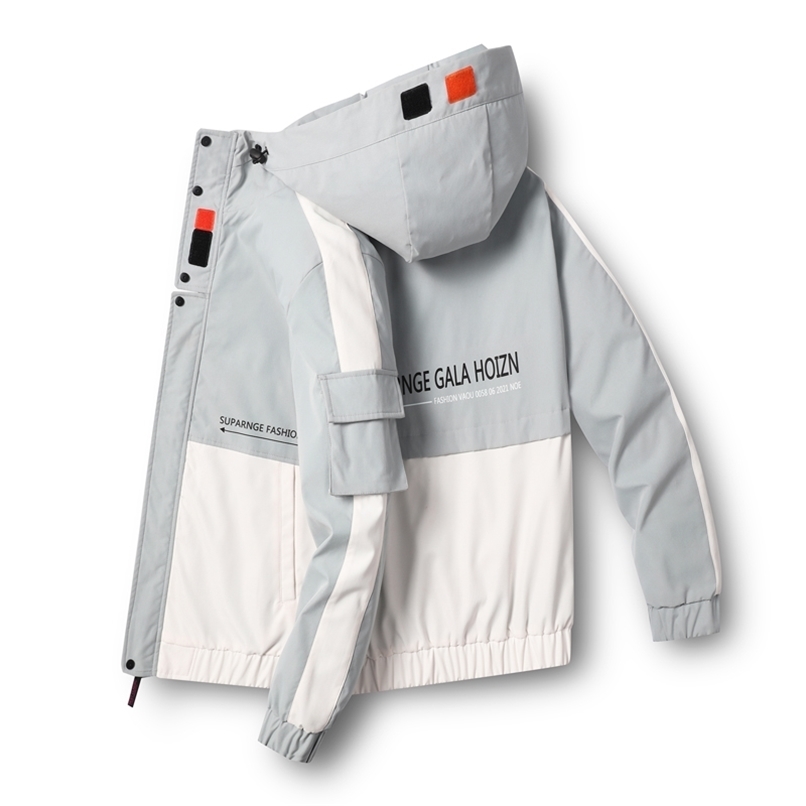 Men's Jackets Autumn Fashion Pinted Men And Coats Slim Fit Jaqueta Masculina Bomber Outwear AXP183 220915