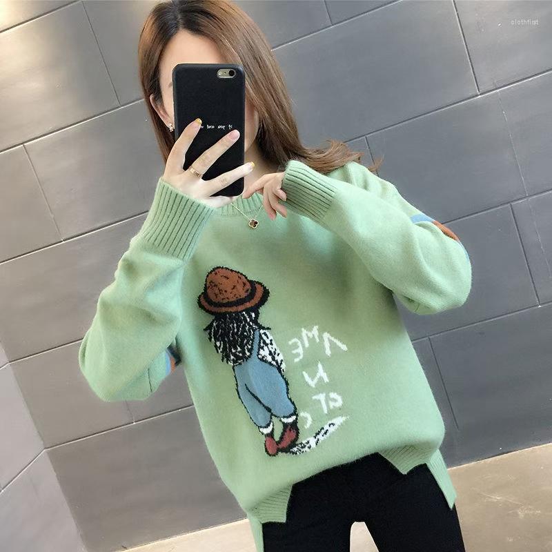 Women's Sweaters Printed Women Autumn Knitted Pullover Fashion Long Sleeve Girl Female Pull Jumper O-Neck Knitting Pullovers, Black
Women's Sweaters Printed Women Autumn Knitted Pullover Fashion Long Sleeve Girl Female Pull Jumper O-Neck Knitting Pullovers, Black