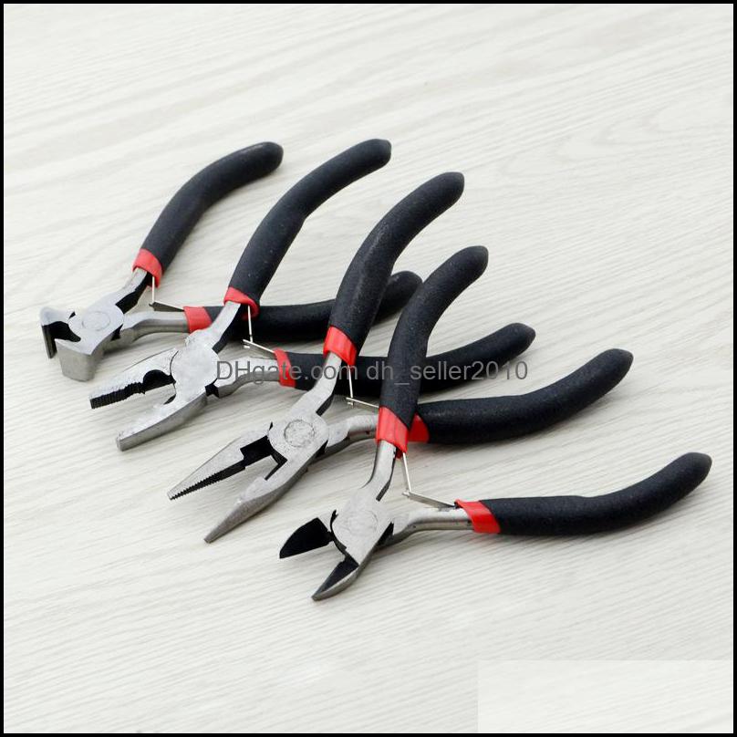 Pliers Mini Wire Pliers Diy Handcraft Spring Needle Nose Flat Plier Cutting Jewelry Tools Equipment Fit Beadwork Repair 4Jp H1 Drop D Dhh91