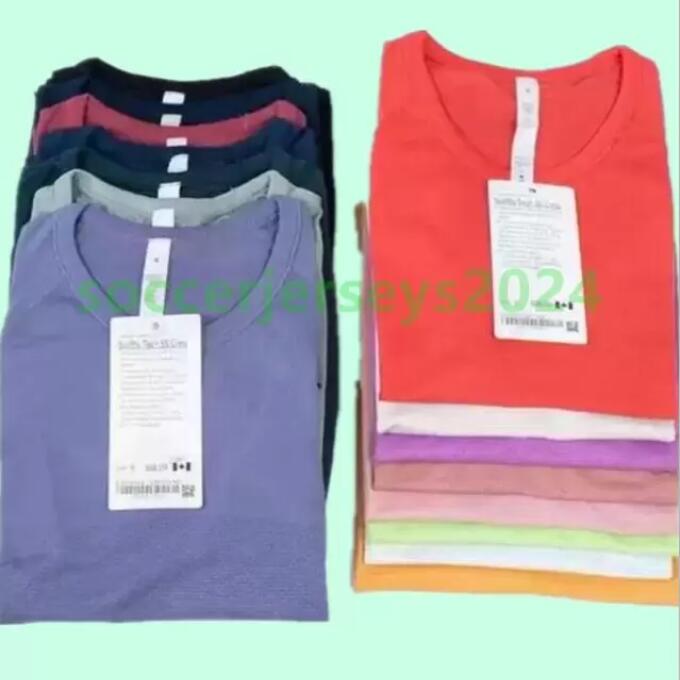 Swiftly tech 2.0 Newest yoga womens wear ladies sports t shirts short-sleeved T-shirts moisture wicking knit high elastic fitness Fashion Tees
Swiftly tech 2.0 Newest yoga womens wear ladies sports t shirts short-sleeved T-shirts moisture wicking knit high elastic fitness Fashion Tees