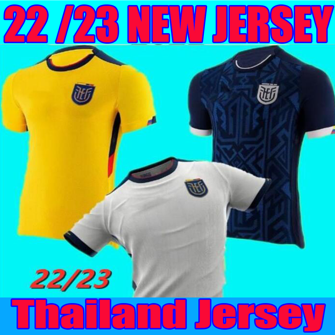 Ecuador 2022 World Cup soccer jerseys Pervis Estupinan home away third 22/23 J. Cifuentes Gonzalo Plata Michael Estrada football shirts Sarmiento CAMPANA HINCAPIE, 22-23 home
Ecuador 2022 World Cup soccer jerseys Pervis Estupinan home away third 22/23 J. Cifuentes Gonzalo Plata Michael Estrada football shirts Sarmiento CAMPANA HINCAPIE, 22-23 home