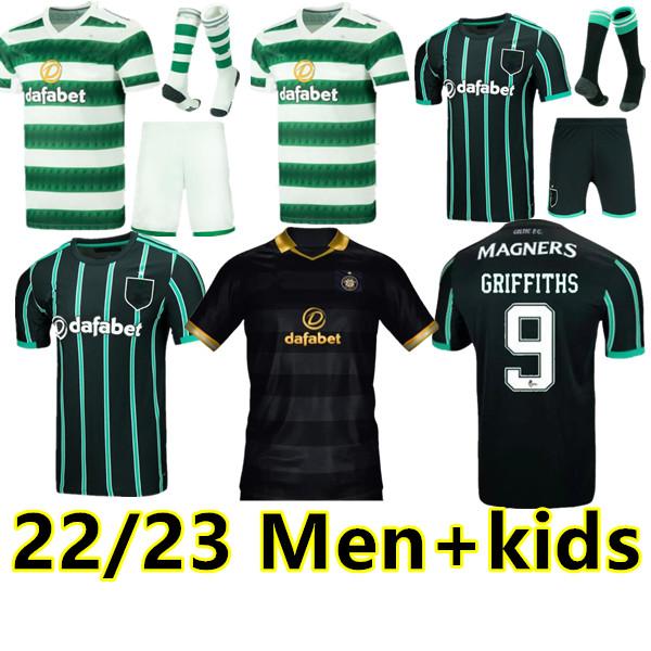 Soccer Jerseys 22 23 Celtic ABADA JOTA 2022 2023 TURNBULL home Away 3rd Kit KYOGO ROGIC MCGREGOR GIAKOUMAKIS Football Shirt FORREST RALSTON, 22/23 3rd