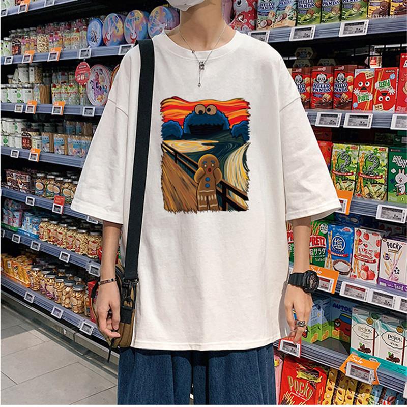 Men' T Shirts Cotton Short Sleeve Cool Print Men Tshirt Casual Loose O-neck Male T-shirt Unisex Oversized Tee Japanese Anime Top, Black
Men' T Shirts Cotton Short Sleeve Cool Print Men Tshirt Casual Loose O-neck Male T-shirt Unisex Oversized Tee Japanese Anime Top, Black