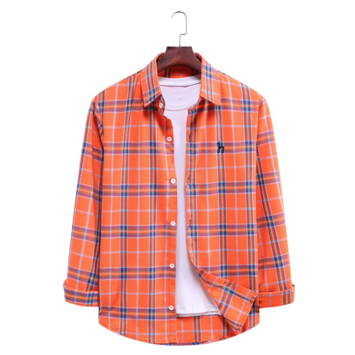 Mens Shirts Luxury Brand Hazzys Dog Classic Logo Embroidery Shirts Males Standard-fit Button Up Blouse Tops Business Lapel Long Sleeve, Red
Mens Shirts Luxury Brand Hazzys Dog Classic Logo Embroidery Shirts Males Standard-fit Button Up Blouse Tops Business Lapel Long Sleeve, Red