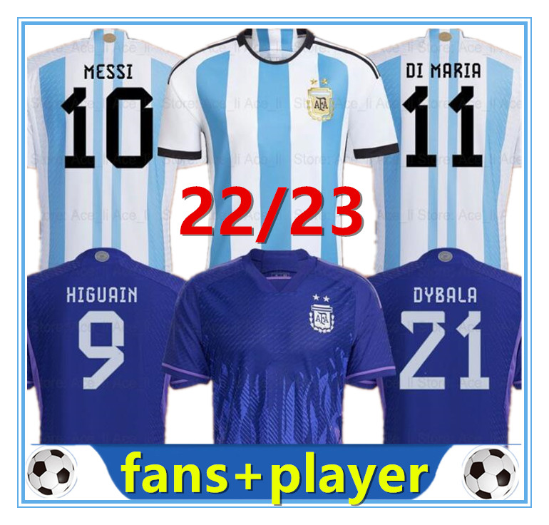22-23 Home Away Argentina soccer jersey World Cup Player Edition Men's and Women's Fan DYBALA AGUERO MARADONA DI MARIA MESSIs, Orange
22-23 Home Away Argentina soccer jersey World Cup Player Edition Men's and Women's Fan DYBALA AGUERO MARADONA DI MARIA MESSIs, Orange