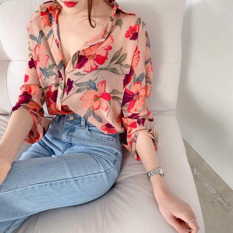 Women' Blouses Women Shirt Blouse Chiffon Long Sleeve Spring Autumn Women' Clothes Top Blusas Mujer, Blue
Women' Blouses Women Shirt Blouse Chiffon Long Sleeve Spring Autumn Women' Clothes Top Blusas Mujer, Blue