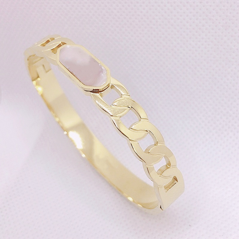 Classic christening bangle Bracelet Designer Ladies Charm Fashion bangle 18K Gold Girl Valentine's Day Christmas Love Gift 316L Stainless Steel Jewelry
Classic christening bangle Bracelet Designer Ladies Charm Fashion bangle 18K Gold Girl Valentine's Day Christmas Love Gift 316L Stainless Steel Jewelry