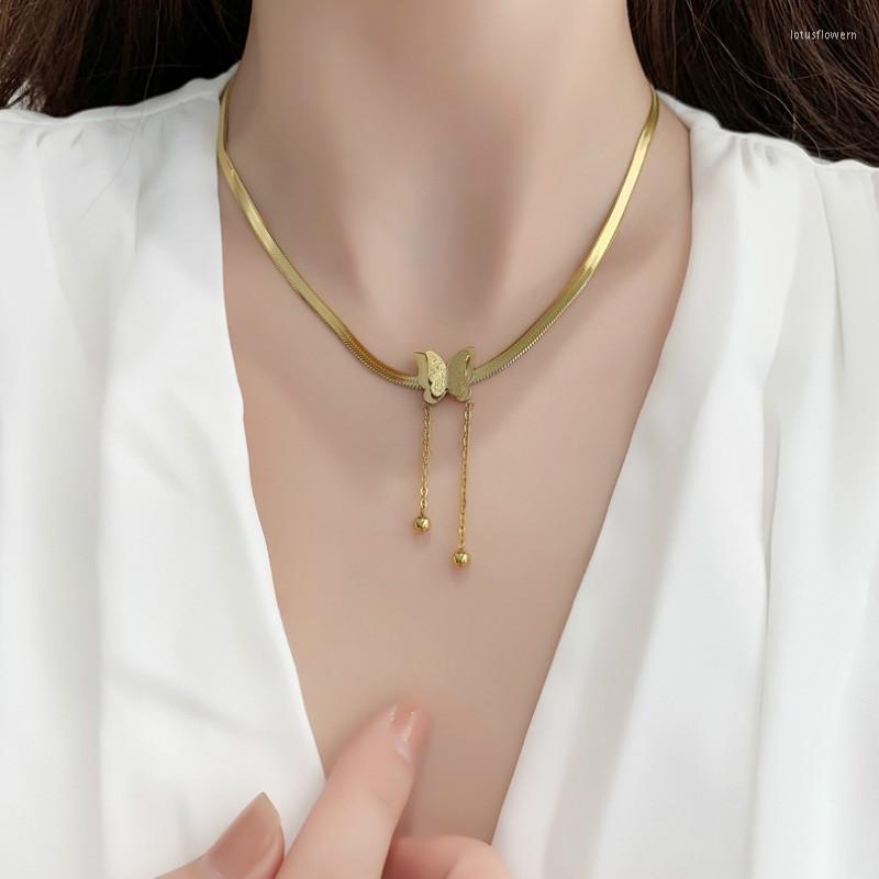 Pendant Necklaces 2022 Korean Version Exquisite Butterfly Tassel Necklace Fashion Temperament Short Clavicle Chain Women's Jewelry
Pendant Necklaces 2022 Korean Version Exquisite Butterfly Tassel Necklace Fashion Temperament Short Clavicle Chain Women's Jewelry