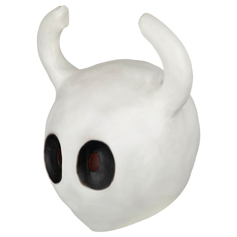 Hollow Knight Latex Mask Halloween Game Role Playing Costume Accessories Party Props Cute White Masks 220915