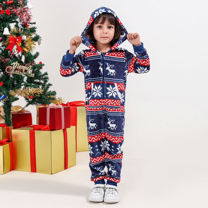 Family Matching Outfits Christmas Family Matching Pajamas flannel Mother Daughter Father Baby Kids Sleepwear Mommy and Me Nightwear Clothes 220914