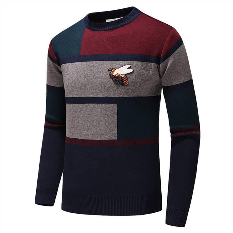 Designer Men Sweater Brand Classic Luxury Knitwear Little Bee Embroidery Pattern Retro Warm Comfort Casual Sports Pullover M-3XL TC098
Designer Men Sweater Brand Classic Luxury Knitwear Little Bee Embroidery Pattern Retro Warm Comfort Casual Sports Pullover M-3XL TC098