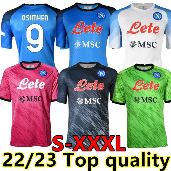S- 22 23 SSC Napoli Soccer Jerseys LOZANO OSIMHEN ZIELINSKI LIMITED EDITION Football Shirt MAGLIA RRAHMANI MARADONA 2022 2023 goalkeeper, 22/23 away
S- 22 23 SSC Napoli Soccer Jerseys LOZANO OSIMHEN ZIELINSKI LIMITED EDITION Football Shirt MAGLIA RRAHMANI MARADONA 2022 2023 goalkeeper, 22/23 away