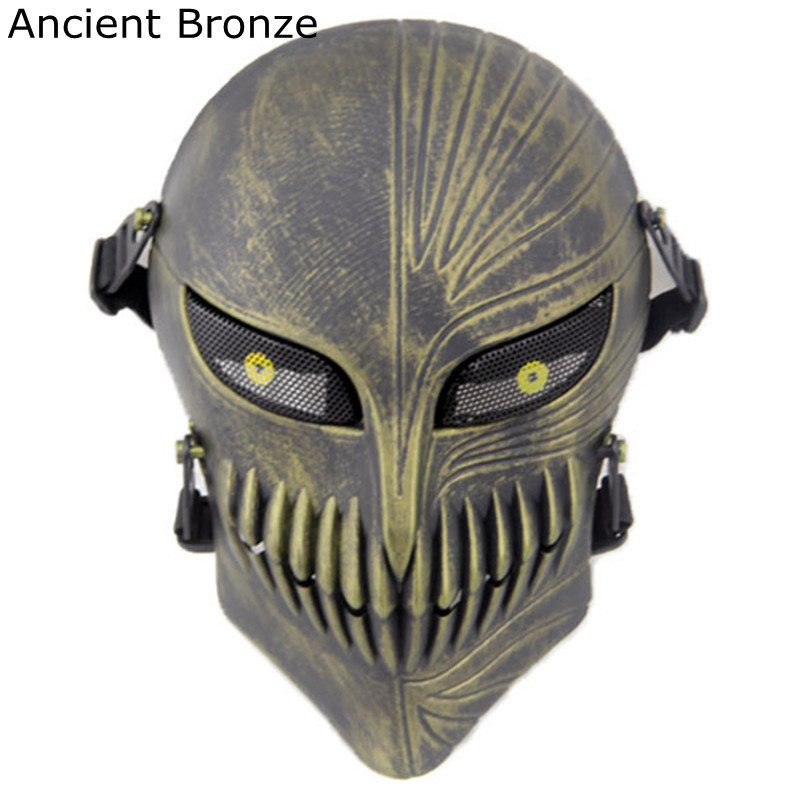 Party Masks White Red Black Blue Death Kurosaki Ichigo Bleach Mask Replica Halloween Skull Cosplay Costume Props CS War Game Tactical Masks 220915