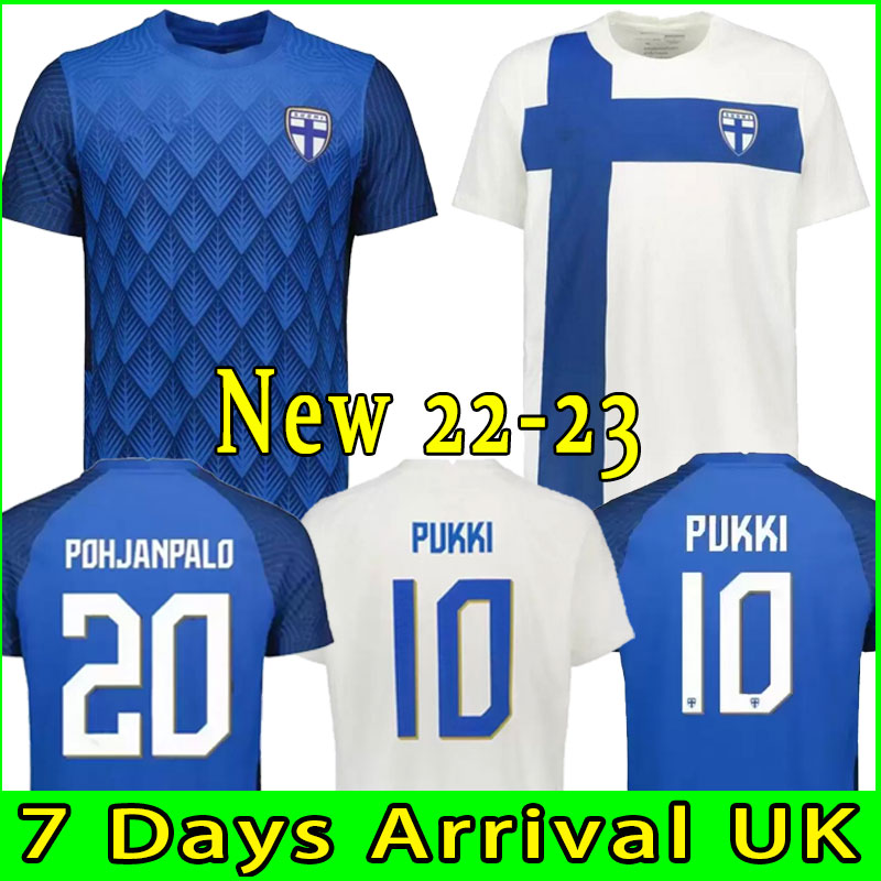 2022 2023 Finland Soccer Jerseys POHJANPALO euro cup National Team PUKKI SKRABB RAITALA JENSEN LOD KAMARA Finlandia 22 23 Football Uniforms, Away
2022 2023 Finland Soccer Jerseys POHJANPALO euro cup National Team PUKKI SKRABB RAITALA JENSEN LOD KAMARA Finlandia 22 23 Football Uniforms, Away