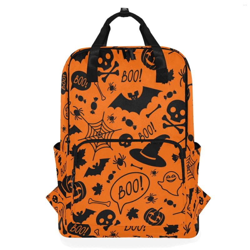 Backpack 2022 School College Laptop Halloween Orange Pumpkin Skull For Women Men Casual Travel Bags, 05
Backpack 2022 School College Laptop Halloween Orange Pumpkin Skull For Women Men Casual Travel Bags, 05