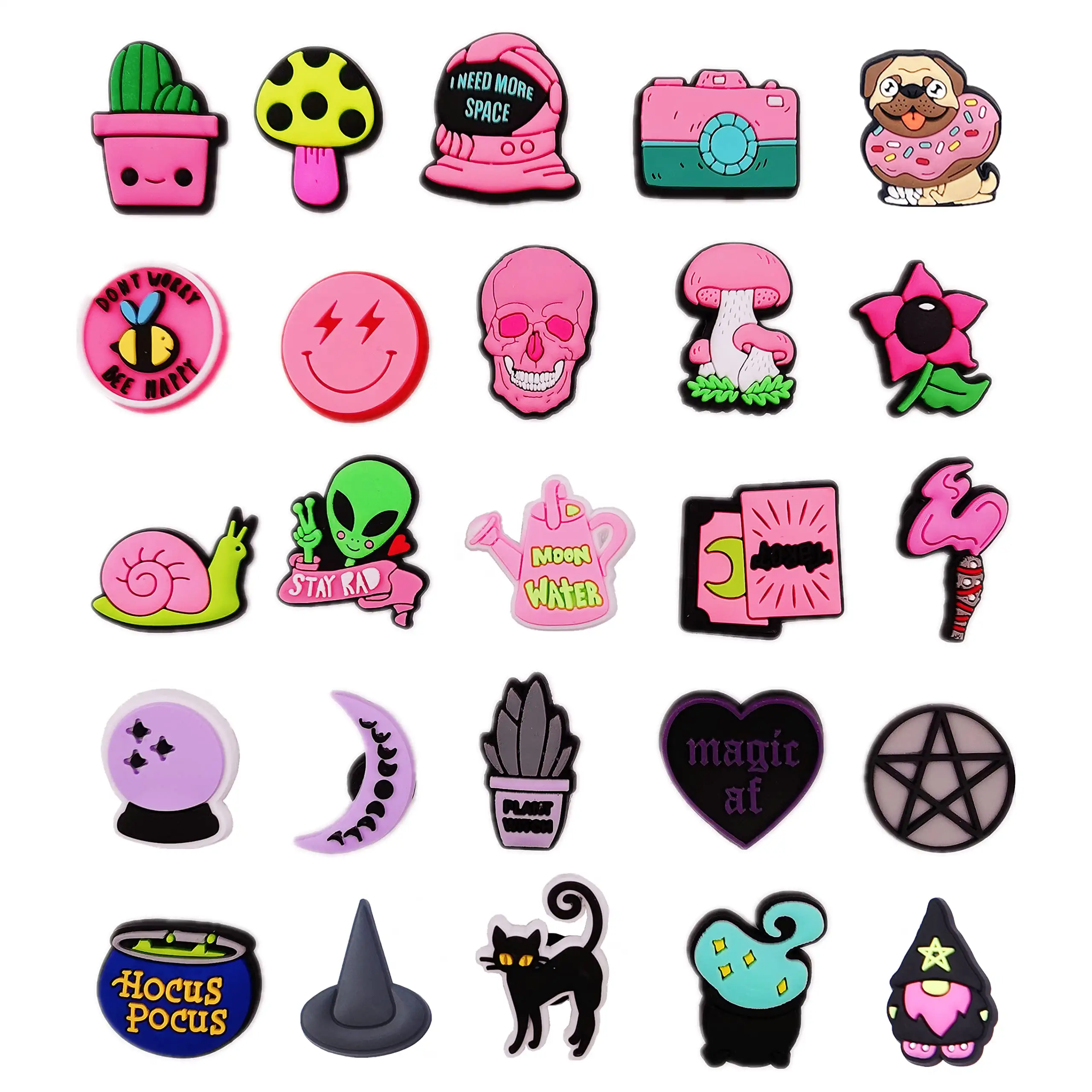 Shoe Parts Accessories L Kawaii Animal Hocus Pocus Charms Fit For Croc Pins Funny Pink Witch Dog Frog Mushroom Decoration Shoescharm Amygf
Shoe Parts Accessories L Kawaii Animal Hocus Pocus Charms Fit For Croc Pins Funny Pink Witch Dog Frog Mushroom Decoration Shoescharm Amygf