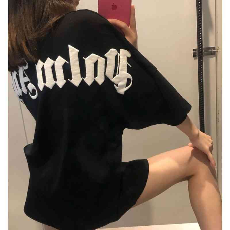 Designer T shirt Palm angle fashion brand of Back Big Bat Sleeve Short Men' and Women' T-shirt high quality luxury shirts unisex loose casual, Black
Designer T shirt Palm angle fashion brand of Back Big Bat Sleeve Short Men' and Women' T-shirt high quality luxury shirts unisex loose casual, Black