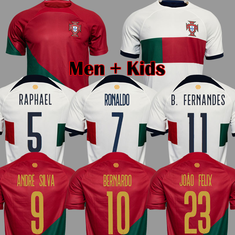 JOAO FELIX Portuguese soccer jersey world cup 2022 SANCHES RUBEN NEVES football shirt BERNARDO BRUNO FERNANDES camisa de futebol men kits kids equipment, Kids away
JOAO FELIX Portuguese soccer jersey world cup 2022 SANCHES RUBEN NEVES football shirt BERNARDO BRUNO FERNANDES camisa de futebol men kits kids equipment, Kids away