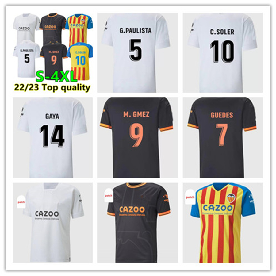 soccer jerseys S-4XL 22 23 valencia GUEDES GAMEIRO camisetas de futbol RODRIGO Gaya M.Gomez men kit football shirts 2022 2023 Rivero C.SOLER, 22/23 3rd
soccer jerseys S-4XL 22 23 valencia GUEDES GAMEIRO camisetas de futbol RODRIGO Gaya M.Gomez men kit football shirts 2022 2023 Rivero C.SOLER, 22/23 3rd