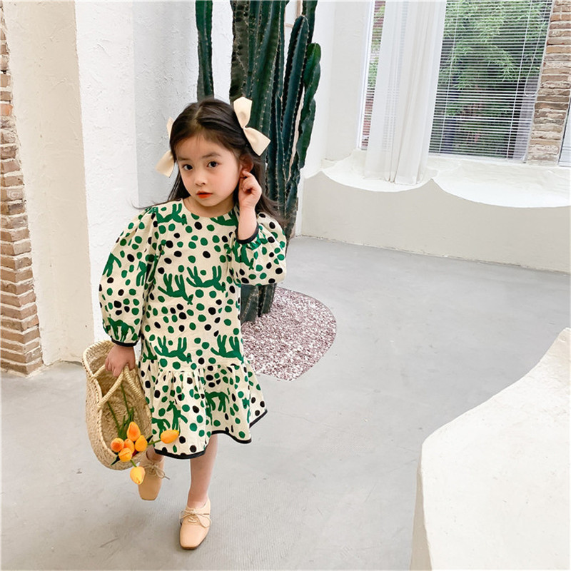 Family Matching Outfits Family Matching Clothes Spring Mother Daughter Dresses Long Sleeve Floral Mom And Daughter Clothes Mommy And Me Clothes 220914