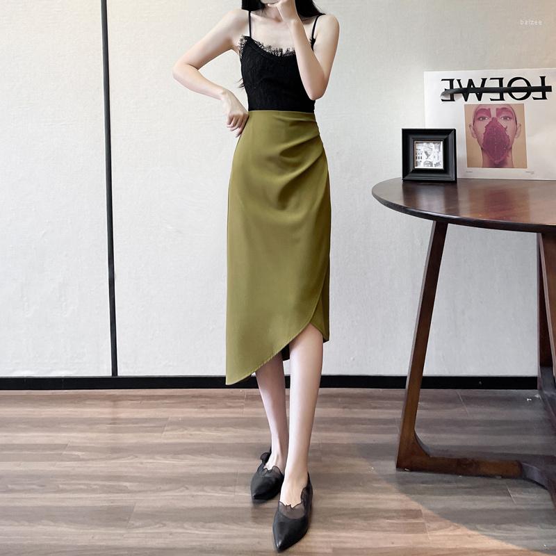 Skirts 2022 Summer Skirt Temperament Commuter A-line Korean Version Cover The Belly And Show Thin Long, Photo color
Skirts 2022 Summer Skirt Temperament Commuter A-line Korean Version Cover The Belly And Show Thin Long, Photo color