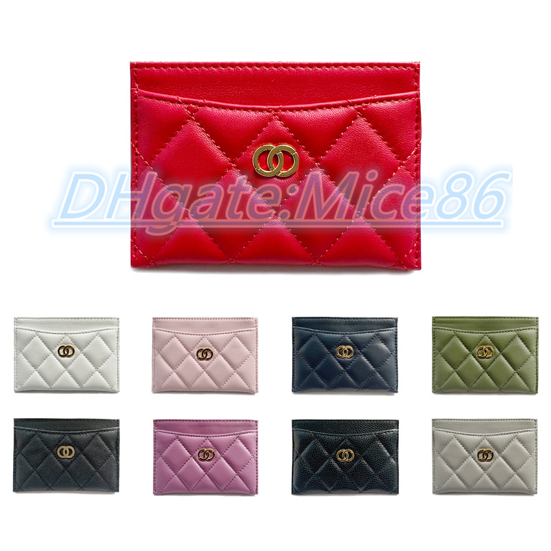 Classic luxury wallets purses Designer card holder channel with box Womens mens wallet caviar lambskin Leather coin purse Key Ring cardholder wristlet key pouch, Black ball pattern
Classic luxury wallets purses Designer card holder channel with box Womens mens wallet caviar lambskin Leather coin purse Key Ring cardholder wristlet key pouch, Black ball pattern