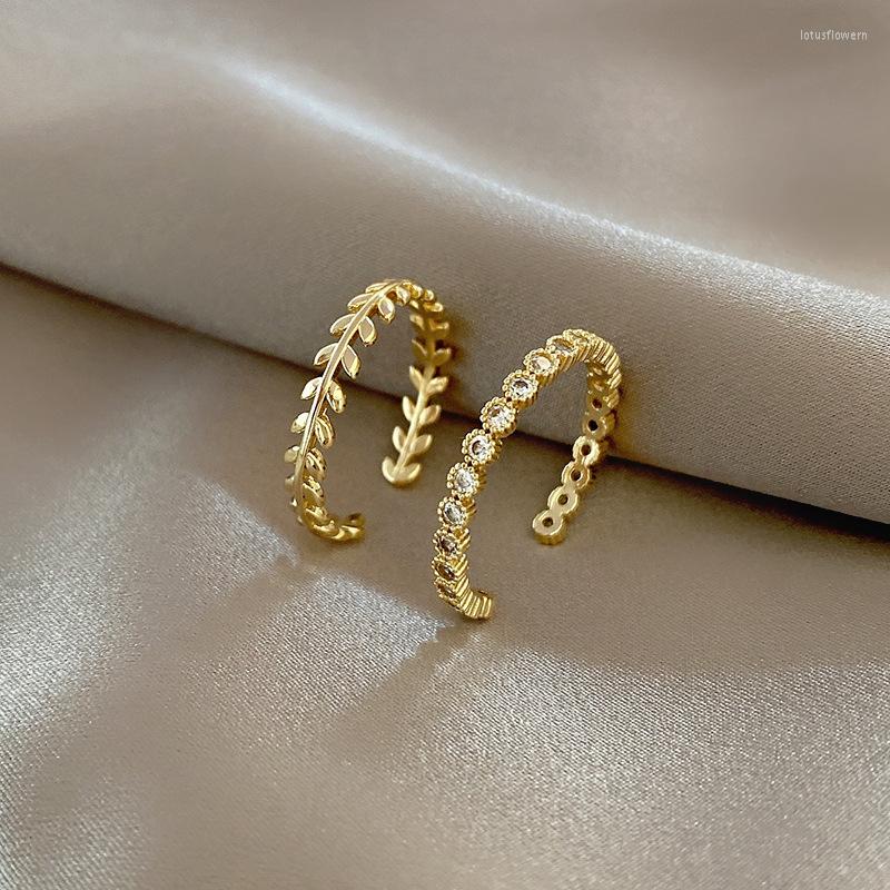 Cluster Rings 2022 Korean Two Piece Leaf Simple Ring Fashion Temperament Versatile Open Female Jewelry
Cluster Rings 2022 Korean Two Piece Leaf Simple Ring Fashion Temperament Versatile Open Female Jewelry