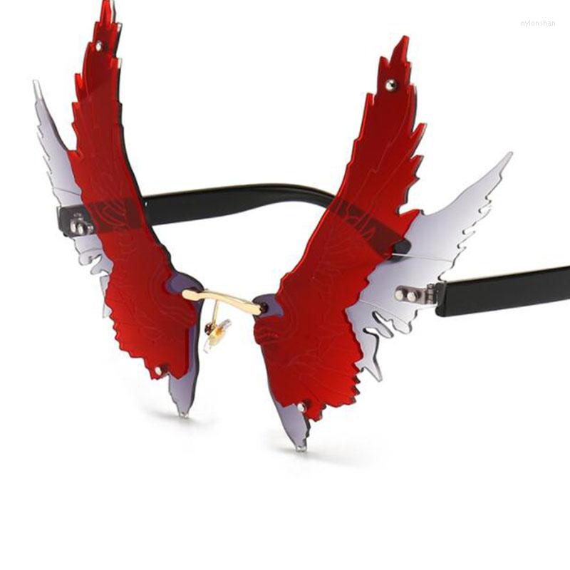 Sunglasses Vintage Overszied Bird Mens Brand Designer Red Shades Eagle Rimless Sun Glasses Women 2022 Party Eyewear UV400
Sunglasses Vintage Overszied Bird Mens Brand Designer Red Shades Eagle Rimless Sun Glasses Women 2022 Party Eyewear UV400