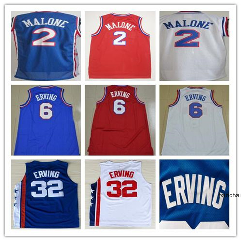 Top Quality 2 Moses Malone 6 Julius Erving Jersey Blue Red White 32 Julius Erving 13 Wilt Chamberlain Stitched Basketball Jerseys''nba''jersey
Top Quality 2 Moses Malone 6 Julius Erving Jersey Blue Red White 32 Julius Erving 13 Wilt Chamberlain Stitched Basketball Jerseys''nba''jersey