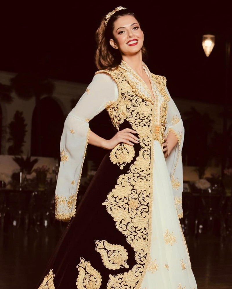 Traditional Albanian Caftan Kosovo Dresses Prom with burgundy jacket 2023 Robe De Soiree De Mariage gold lace Evening Dress Party Gowns